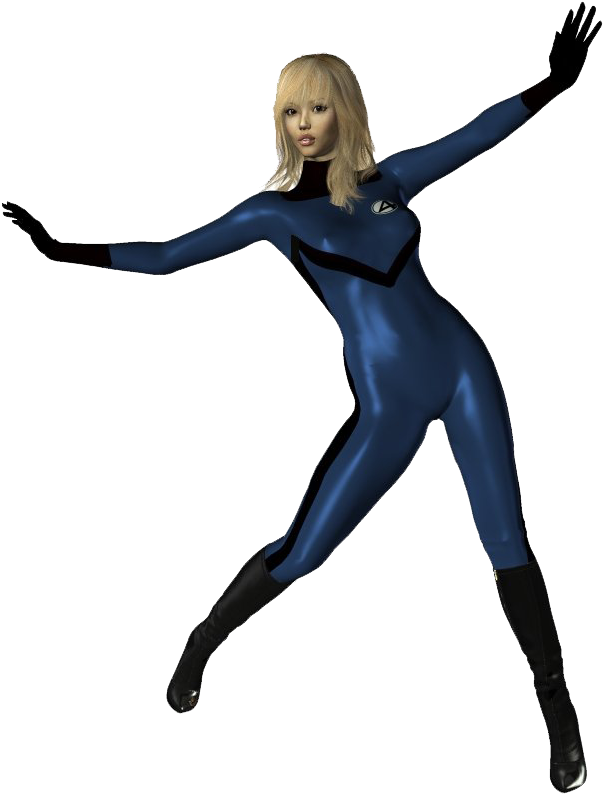 Download Png Image Report - Invisible Woman Png (719x829), Png Download