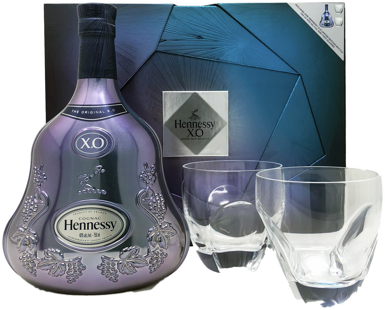 Hennessy Xo Ice Experience Gift Set - Hennessy (608x490), Png Download