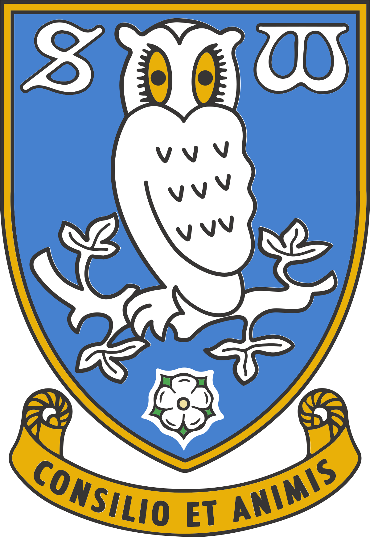 Sheffield Wednesday Fc - Sheffield Wednesday Logo Png (1200x1739), Png Download