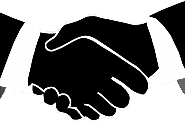 Philosophy Clipart Handshake - Microsoft And Linkedin Merger (640x480), Png Download