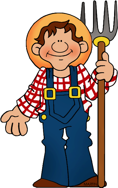 Collection Of Farmer - Farmers Clipart (419x662), Png Download