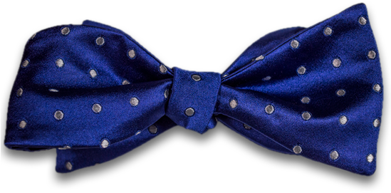 Royal Purple Blue Satin Silk Self Tie Bow Tie With - Necktie (548x364), Png Download