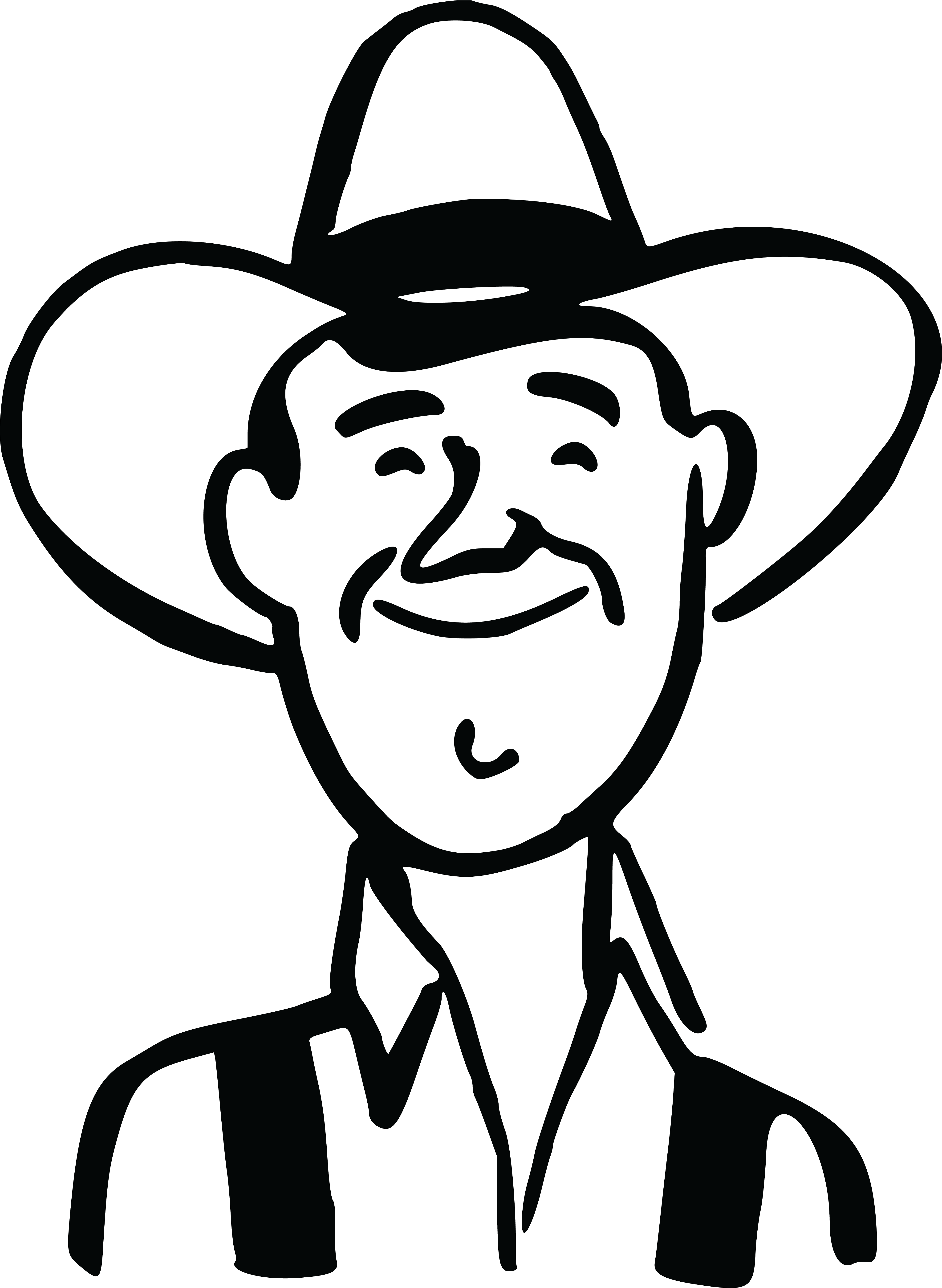 , , - Smile Man Cartoon Png (4000x5467), Png Download