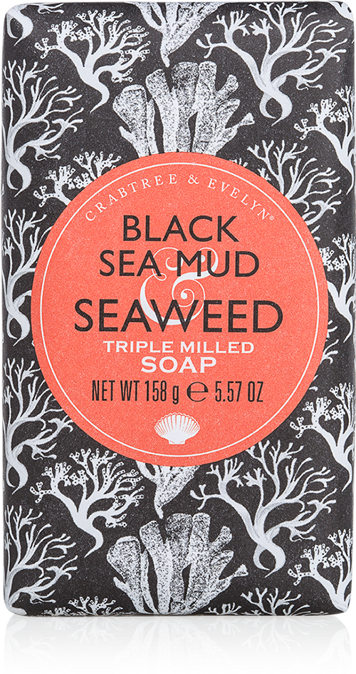Black Sea Mud & Seaweed Triple Milled Soap - Crabtree And Evelyn Heritage Black Sea Mud (1000x1000), Png Download