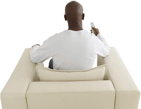 Sofa Bed (595x459), Png Download