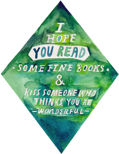 101 Notes - Hope You Read Some Fine Books Wonderful (448x640), Png Download