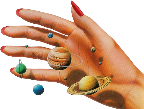 World In Your Hands // This Is Very Pleasing To My - Planets Tumblr Transparent (500x370), Png Download