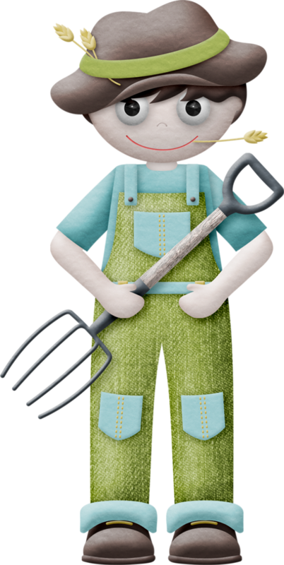 Farmer - Farm (402x800), Png Download