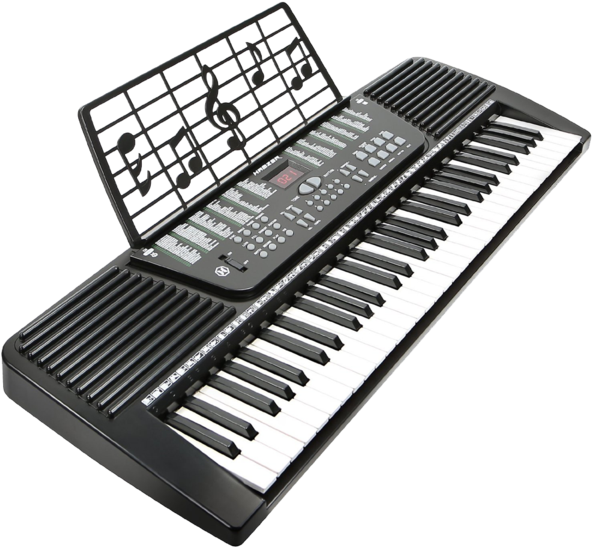 Hamzer 61 Key Electronic Music Piano Keyboard - Hamzer Keyboard (600x600), Png Download