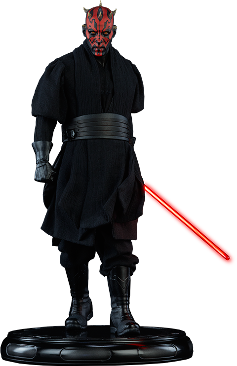 Darth Maul Premium Format™ Figure - Sideshow Darth Maul Premium Format (480x742), Png Download