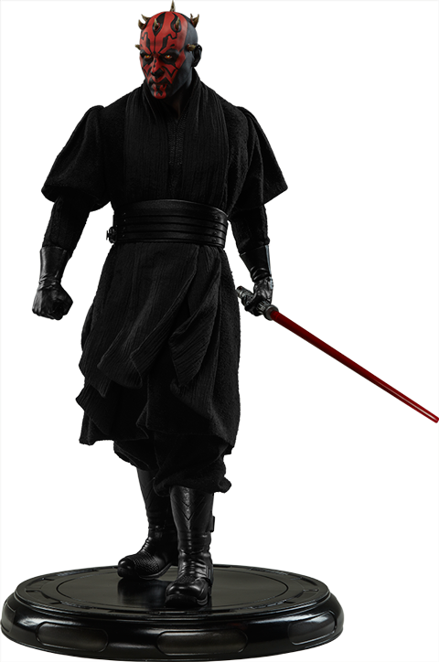 Darth Maul - Exclusive Statue - Sideshow Darth Maul Premium Format (480x724), Png Download