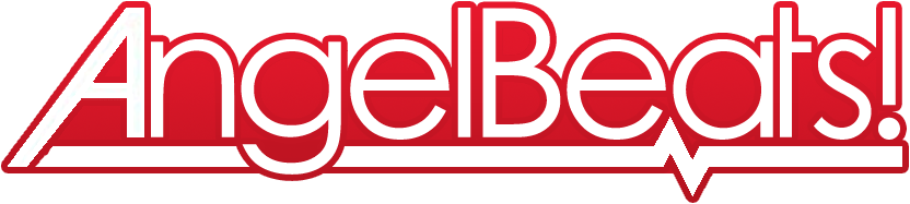 Angel Beats Logo Png (832x187), Png Download