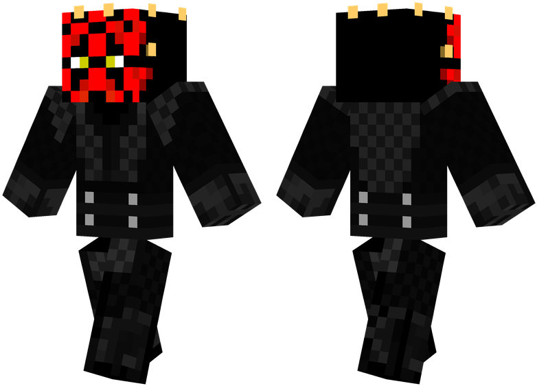 Darth Maul - Minecraft Skin Star Wars Darth Maul (804x576), Png Download