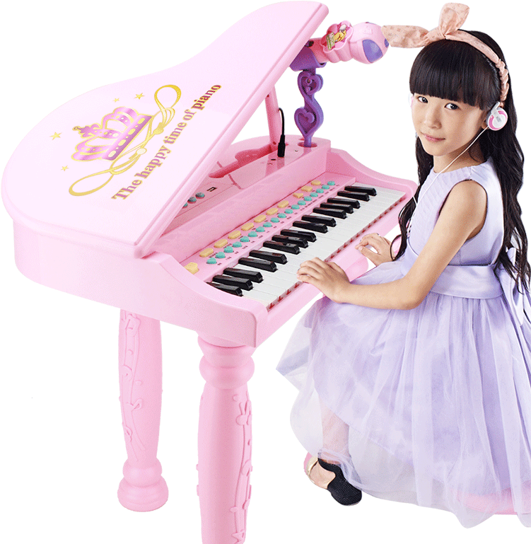 Children's Music Keyboard 1 3 6 7 Years Old 8 Little - Piano (800x800), Png Download