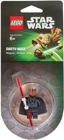 6031704 Magnet Darth Maul - Lego Star Wars Avec Obi Wan (450x450), Png Download