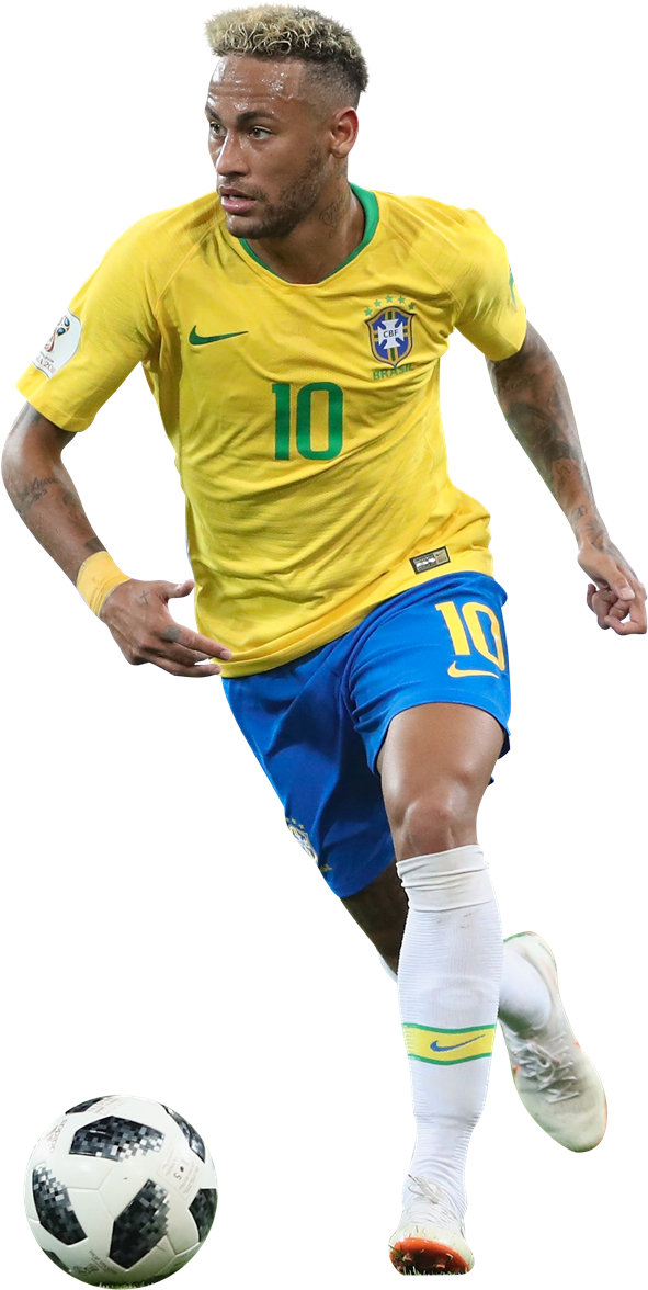 World Cup Neymar Jr Brazil 2018 Png (617x1200), Png Download