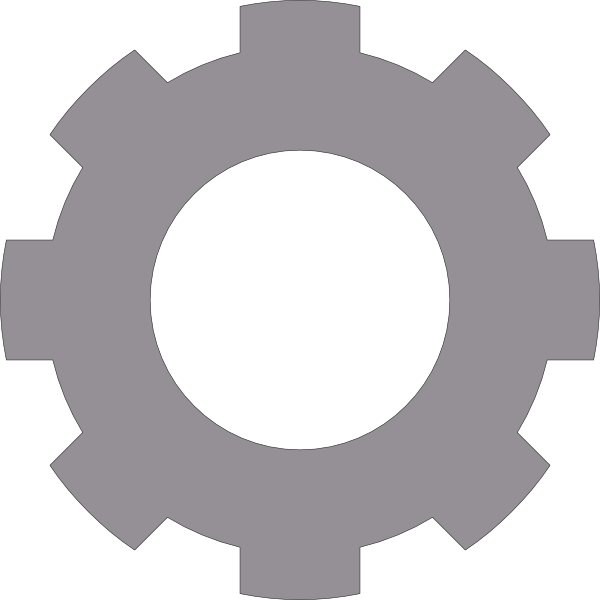 Small - Cog Clip Art Png (600x600), Png Download
