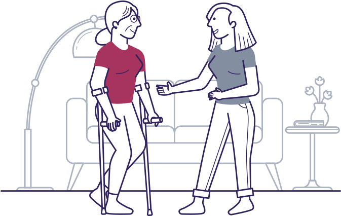 Is Falling A Concern - Cartoon (680x450), Png Download