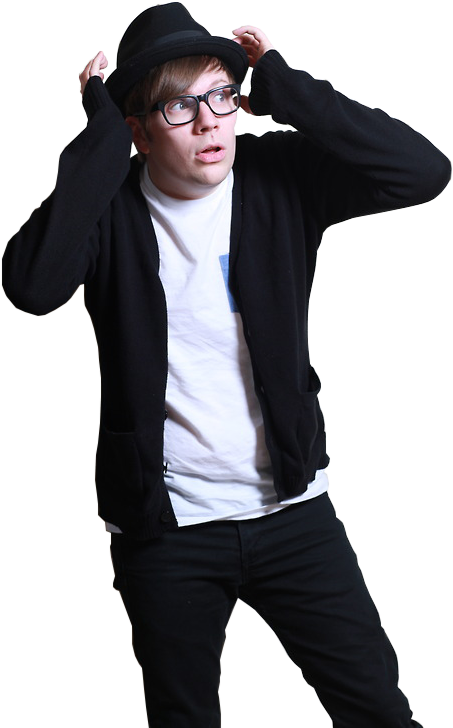 92 Images About Fall Out Boy On We Heart It - Patrick Stump Standing Up (500x750), Png Download
