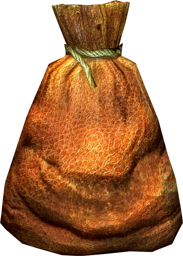 Coin Purse Skyrim (584x816), Png Download