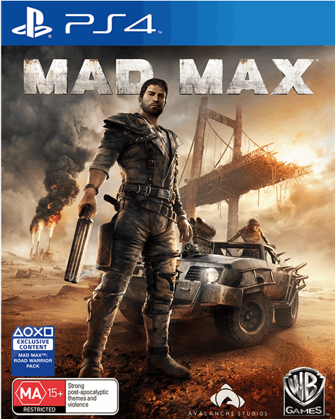 Mad Max Ps4 Game (600x600), Png Download