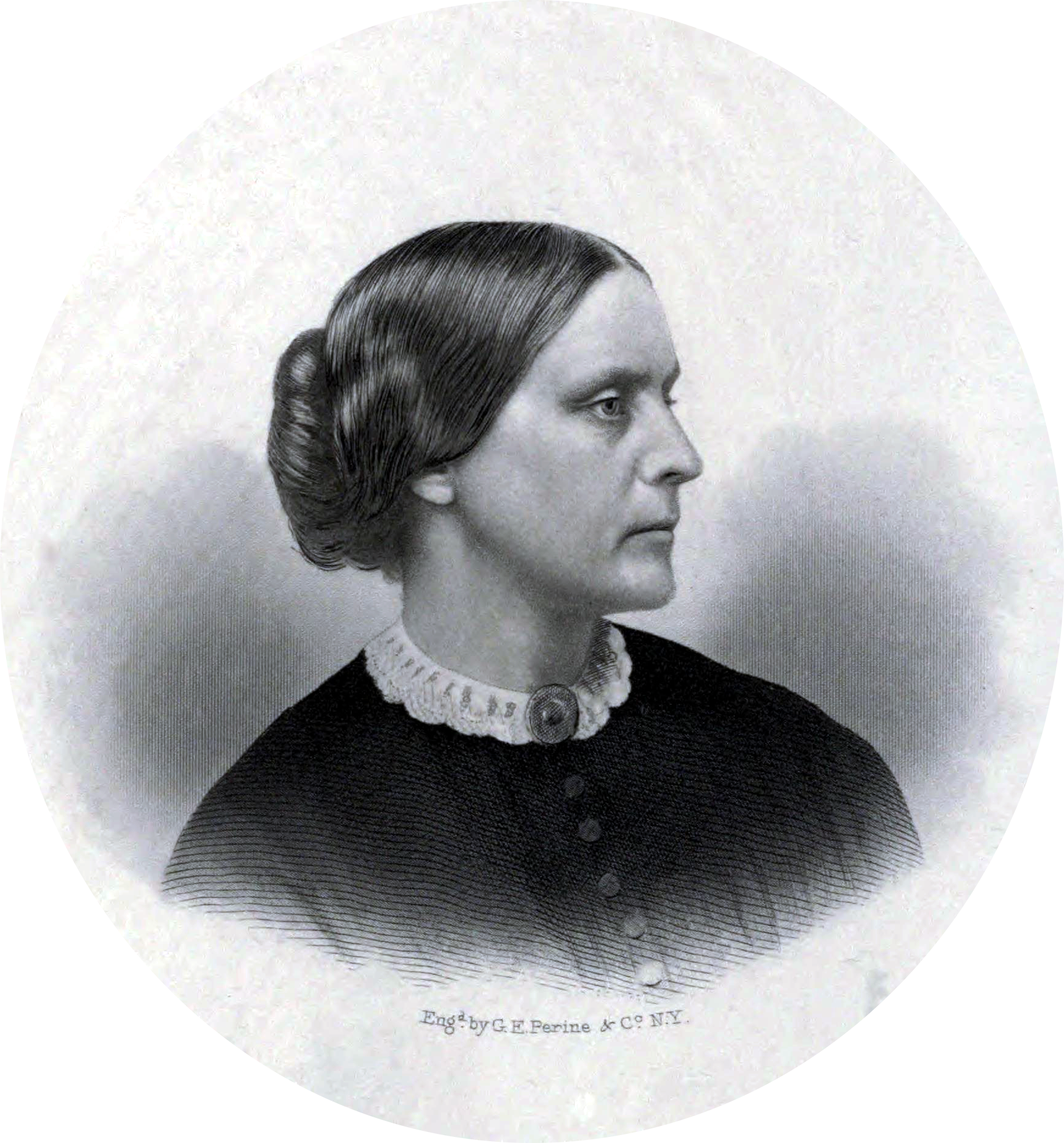 Susan B Anthony - Brief Biography Of Susan B. Anthony (1744x1873), Png Download