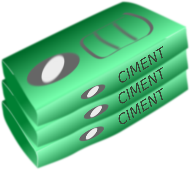 Builder, Cement, Construction, Sack - Cement Clipart Png (640x573), Png Download