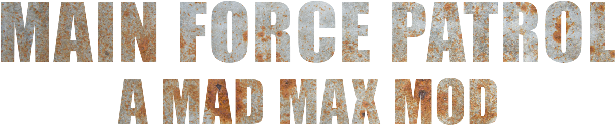 Mad Max Title - Mad Max (1222x255), Png Download