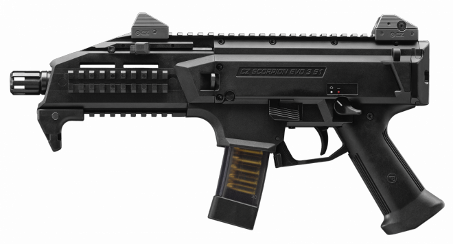 Cz Scorpion Evo 3 And Iwi Uzi Pro Pistols To Come To - Cz Scorpion Evo (660x356), Png Download