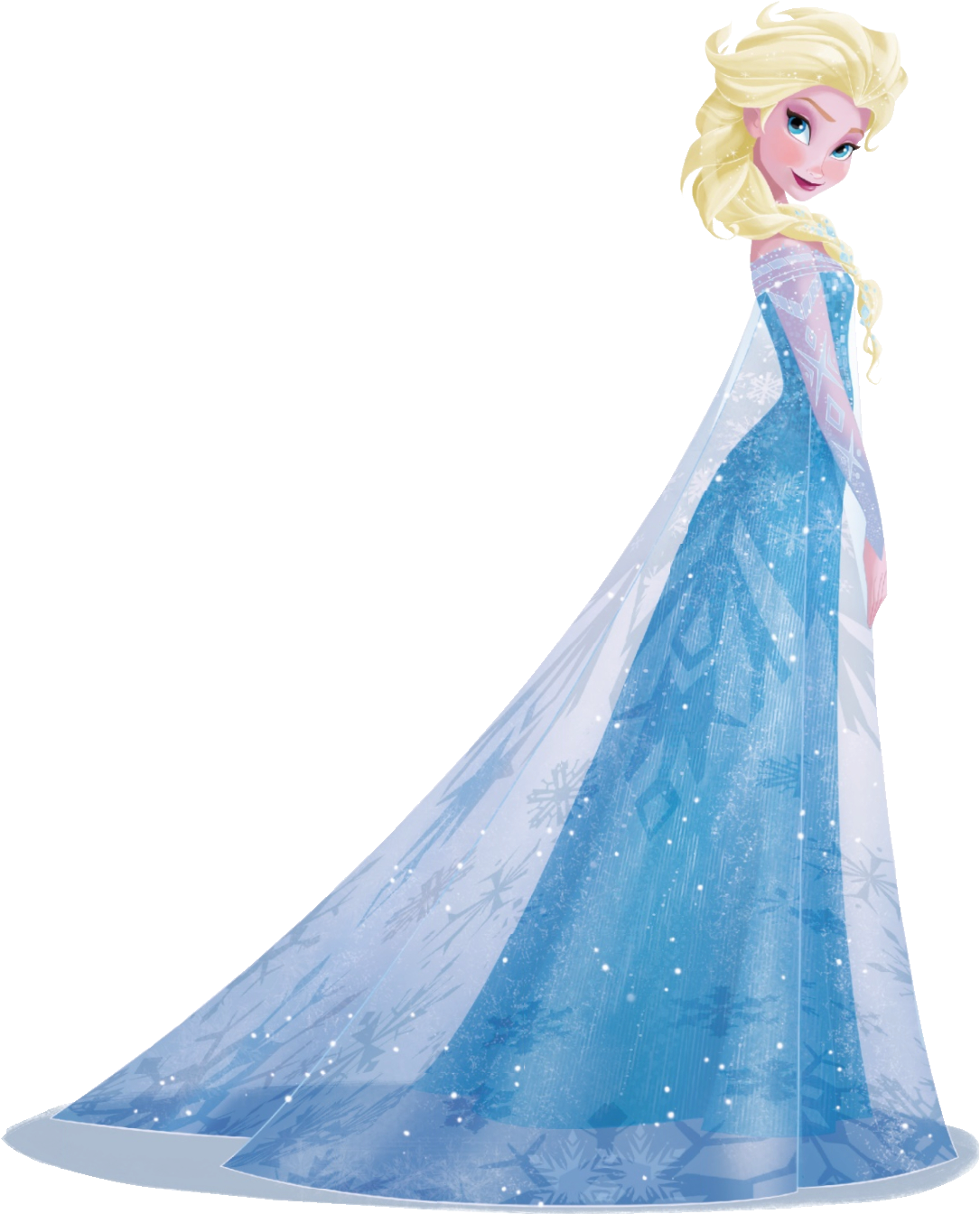 Queen Elsa Of Arendelle Is The Deuteragonist Of Disney's - Princesas Da Disney Elsa (1129x1394), Png Download