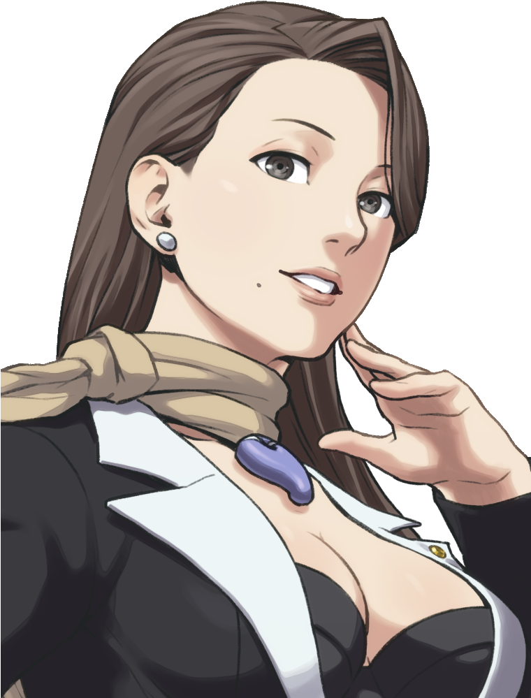 Aged - Phoenix Wright Ace Attorney Mia Fey (759x1032), Png Download
