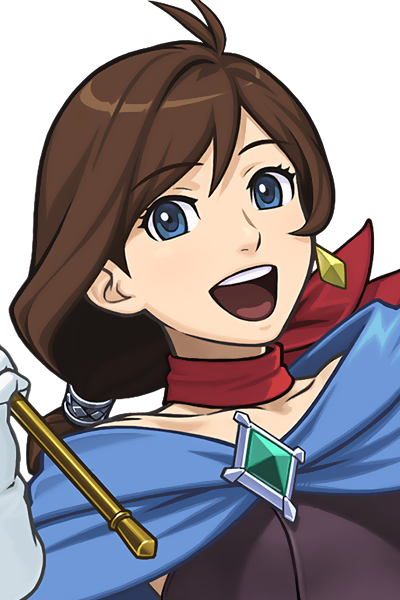 Aged - Ace Attorney Trucy Wright (400x600), Png Download