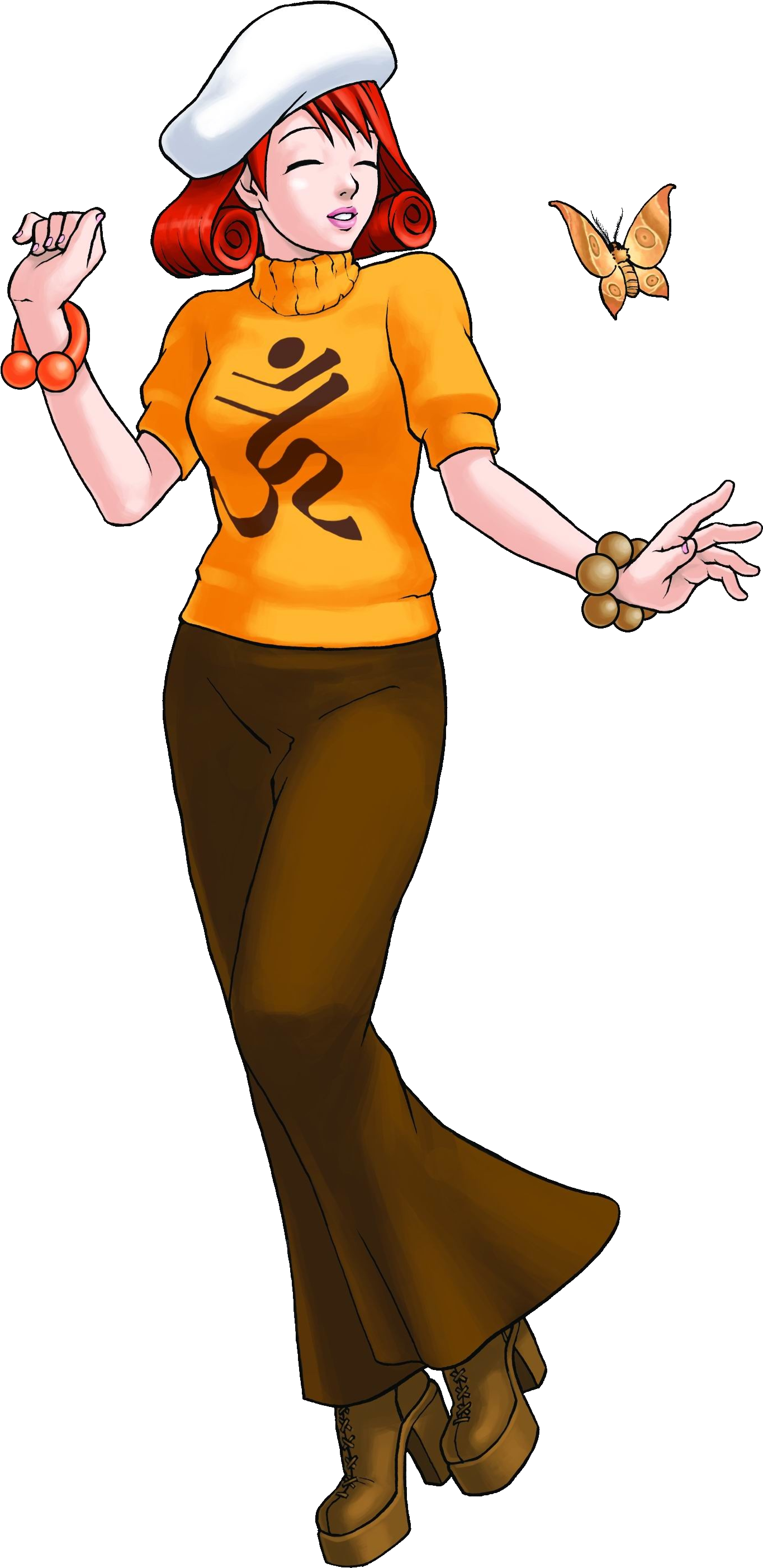 Ini Miney Oa - Ace Attorney Ini Miney (1378x2814), Png Download