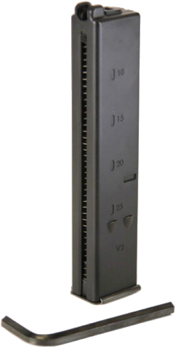 Elite Force Co2 Uzi 38rd Spare Magazine - Heater (800x800), Png Download