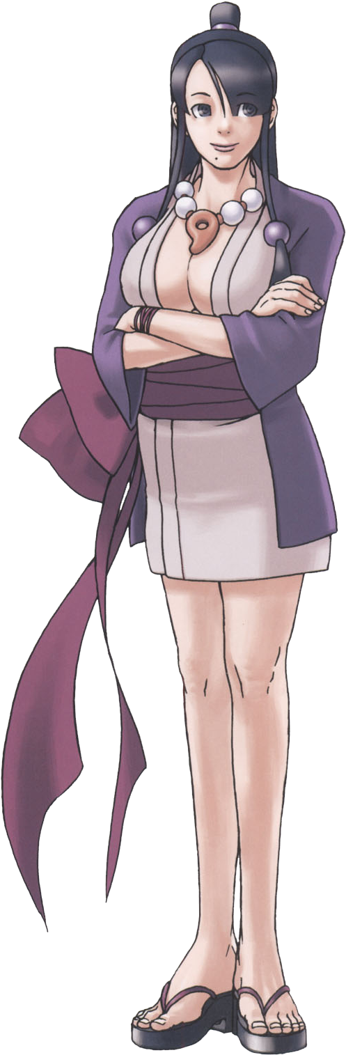 21, January 2, 2010 - Mia Maya Phoenix Wright (525x1566), Png Download