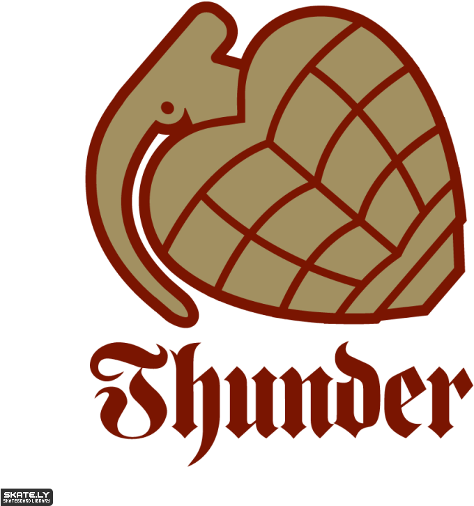 Thunder Trucks - Thunder Skateboard Trucks Logo (800x800), Png Download