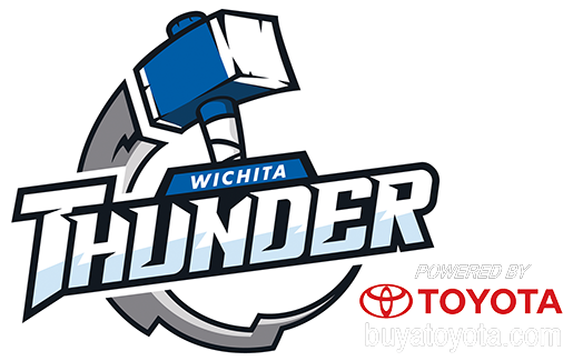 Banner Front Office Staff Wichita Hockey - Wichita Thunder Hockey Logo (510x354), Png Download