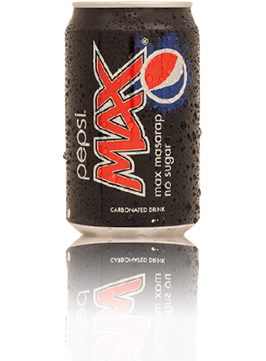 Pepsi Max Can (388x556), Png Download