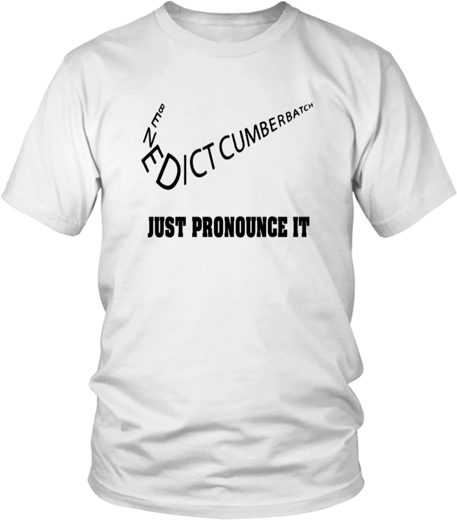 Just Pronounce It Benedict Cumberbatch T-shirt - Life Behind Bars Logo Jeep (1024x1024), Png Download