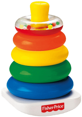 Fisher Price Rock A Stack - Fisher-price Fhc92 Rock-a-stack Toy (400x400), Png Download