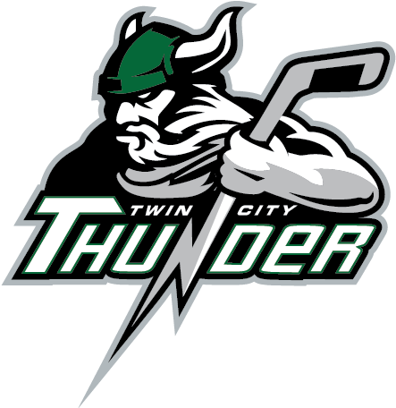 Share On Social - Twin City Thunder Hockey (502x496), Png Download