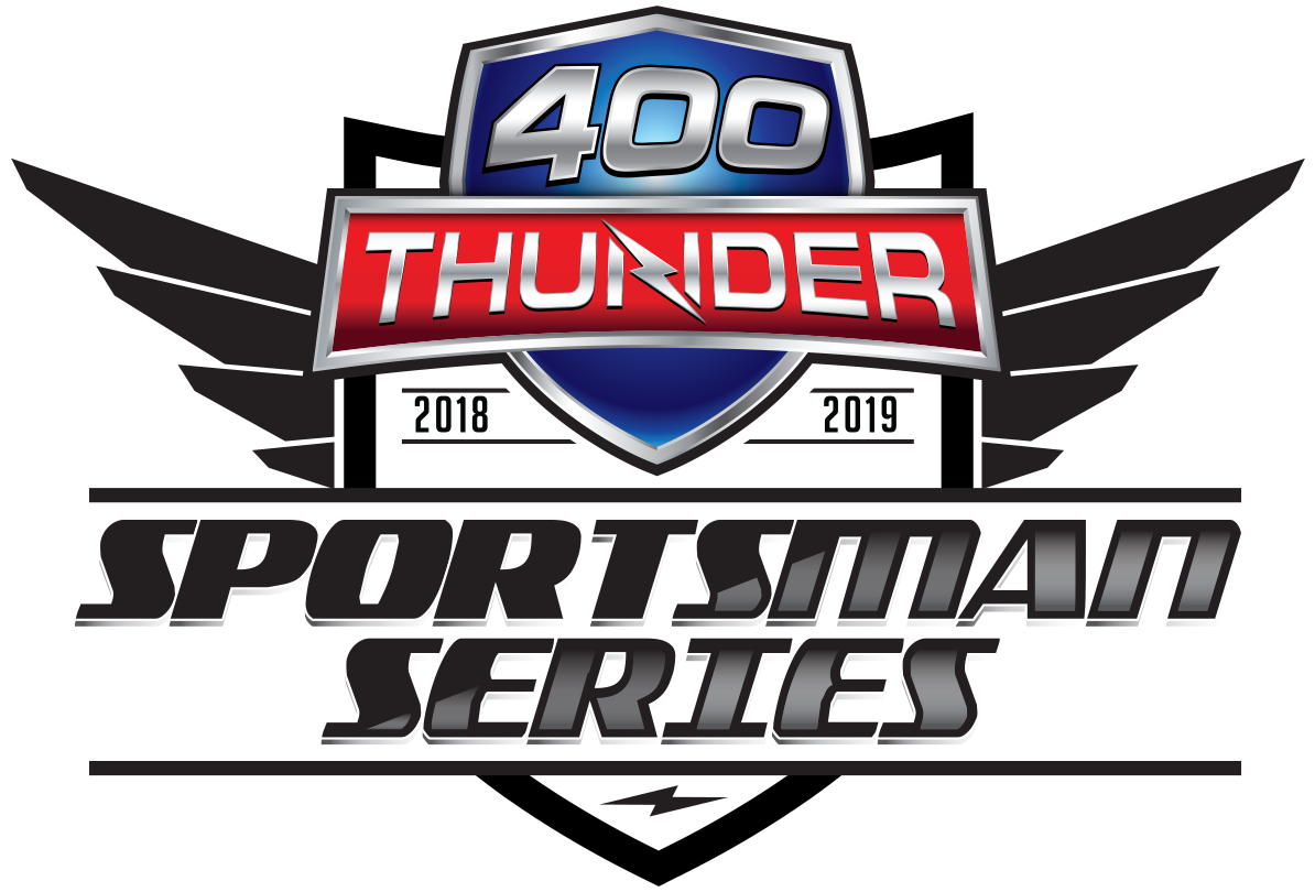 2018 19 Sportsman Series Logo - 400 Thunder Sportsman Logo Png (1227x948), Png Download