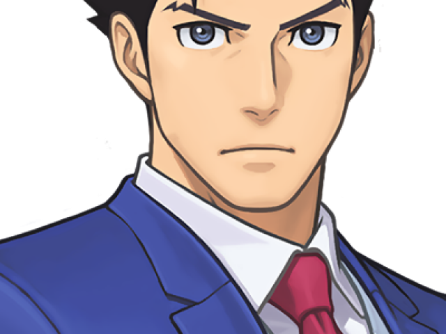 Ace Attorney Clipart Phoenix Wright - Phoenix Wright (640x480), Png Download