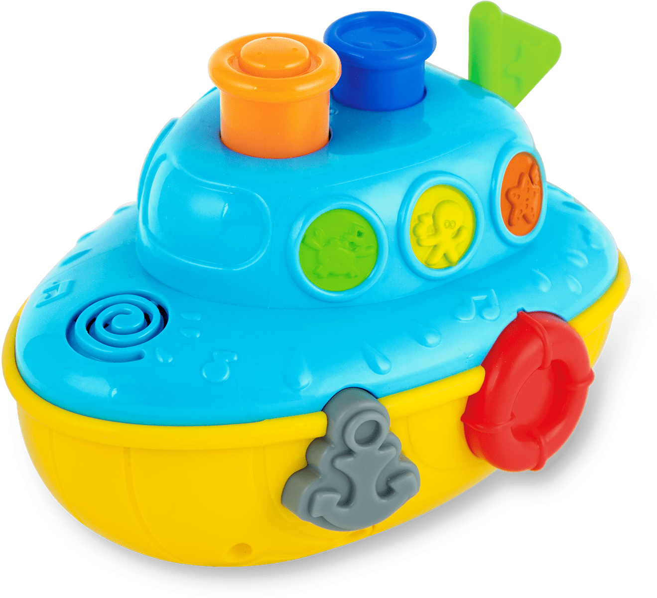 More Images - Musical Boat Toy (1600x1600), Png Download