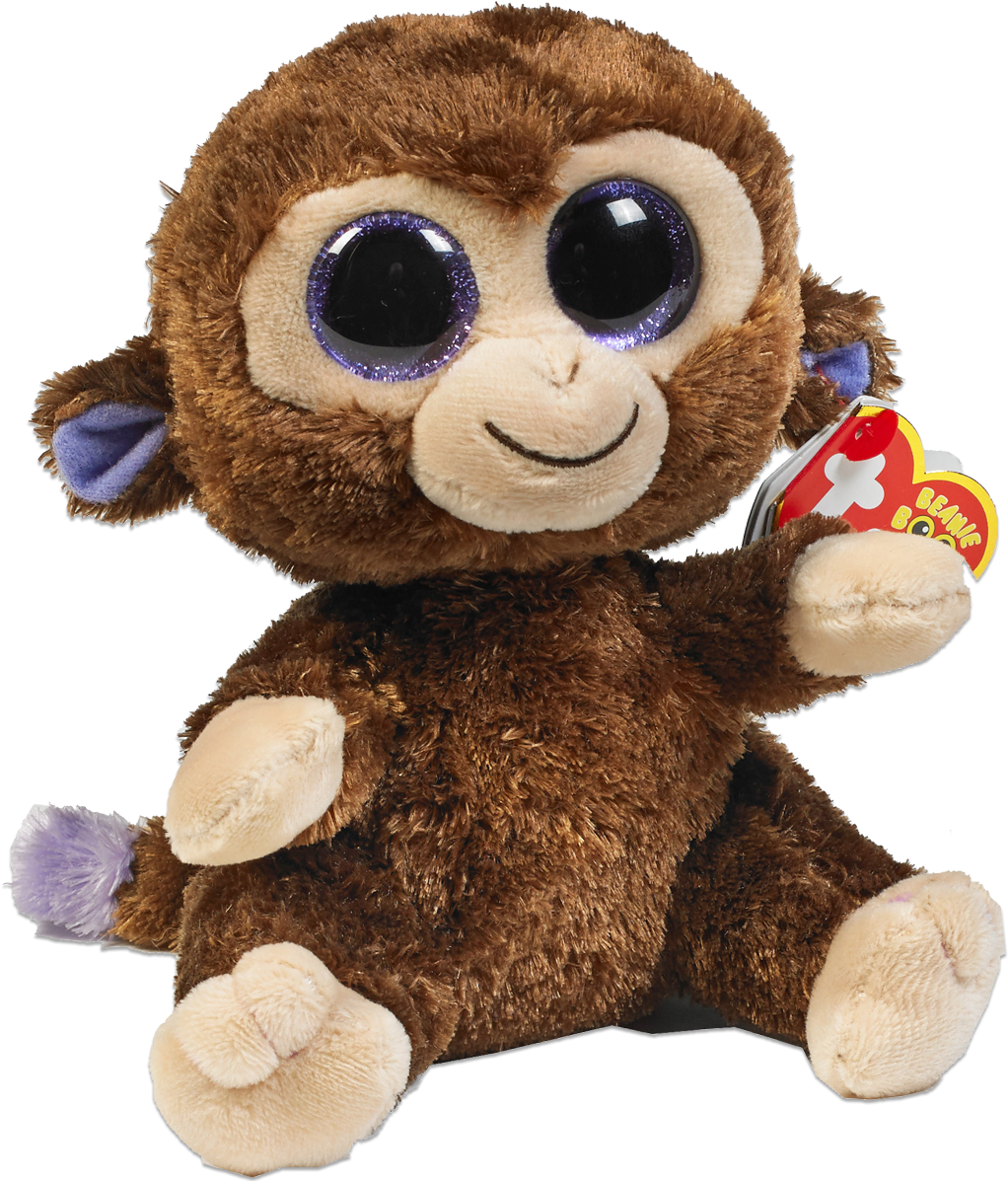 Ty Monkey Beanie Toy - Monkey Beanie Boo (1200x1200), Png Download