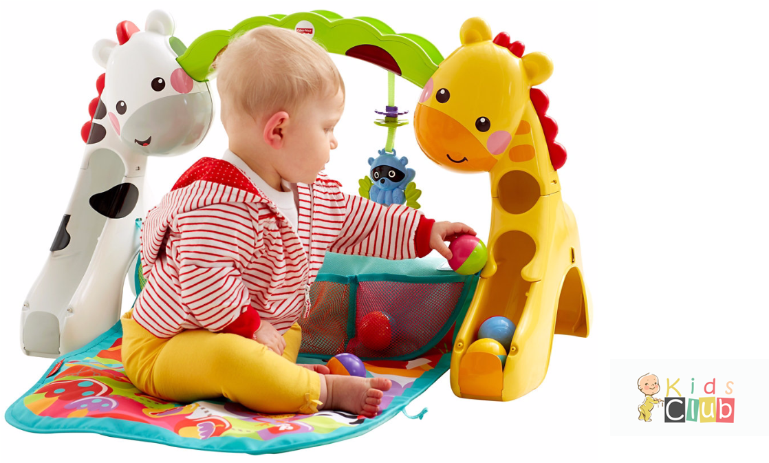 Fisher Price Newborn To Toddler Play Gym (1366x672), Png Download
