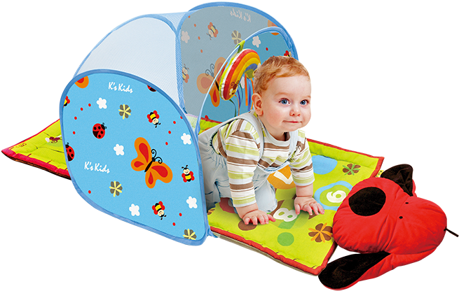 Baby Crawl Tunnel - K's Kids Baby Crawl Tunnel, Multi Color (700x700), Png Download