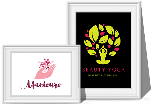 Creative Concepts For Your Spa Saloon Logo Design - Dallas (500x346), Png Download