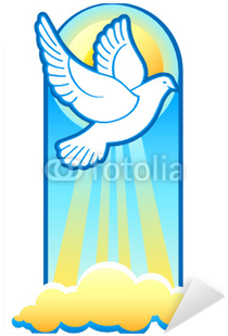 Easter Dove Is The Holy Spirit, Christian Trinity Symbol - Power Through Prayer [book] (400x400), Png Download