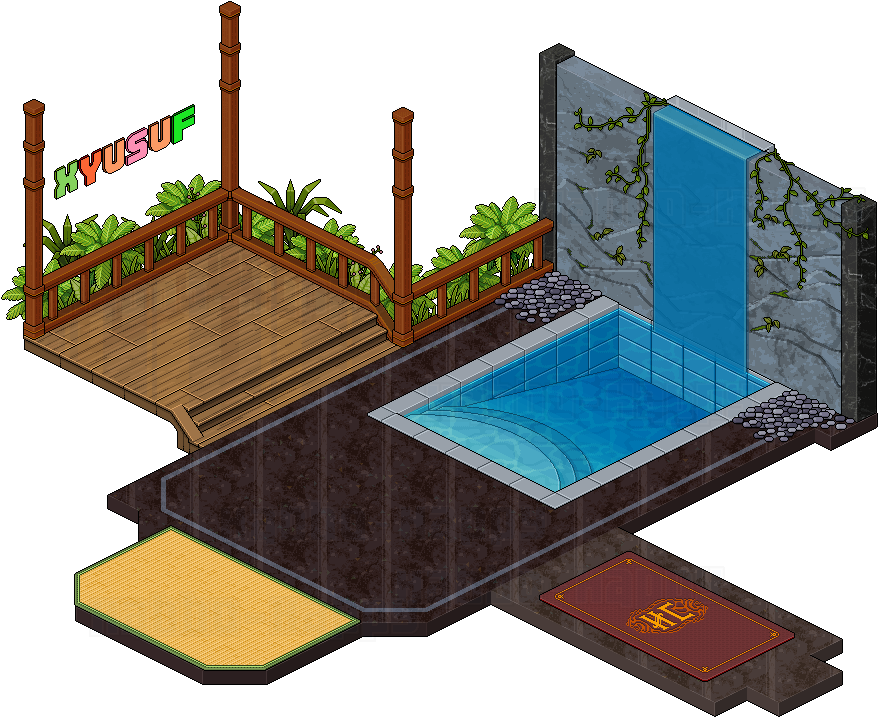 Habbo Bg Spa - Habbo Room Bg (1024x720), Png Download